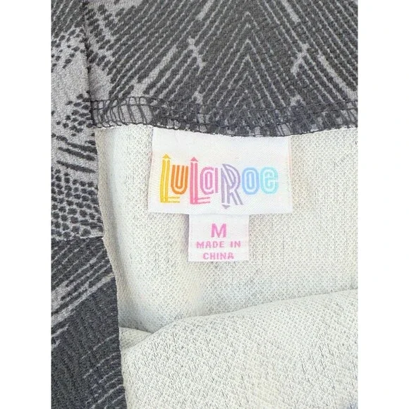 Lularoe Cassie Skirt Women's M Black  Fitted  Pull On Stretch NWT - Picture 7 of 9